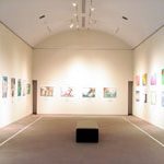 岩内二中美術部作品展